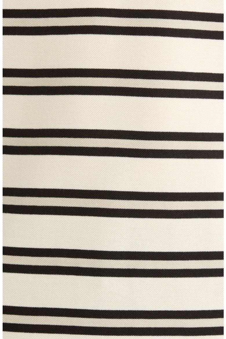 Fairway Bass Club Stripe Piqué Polo, Alternate, color, IVORY STRIPE