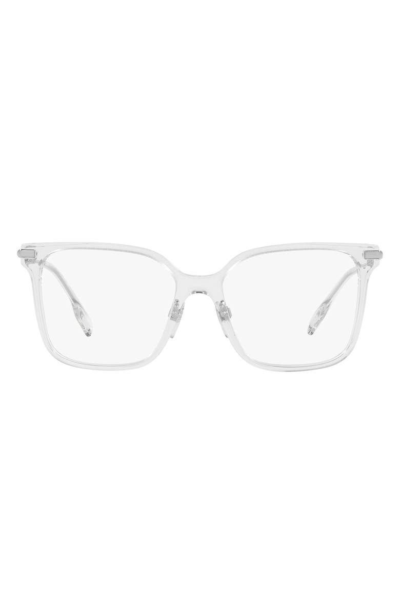 Burberry Elizabeth 52mm Square Optical Glasses, Main, color,