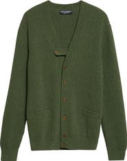 Dolce&Gabbana Ribbed Cotton Blend Cardigan