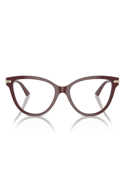 Jimmy Choo 52mm Cat Eye Optical Glasses