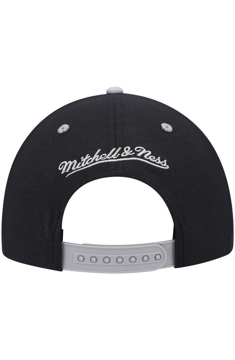 Mitchell & Ness Men's Mitchell & Ness Black Brooklyn Nets City Arch Snapback Hat, Alternate, color, 