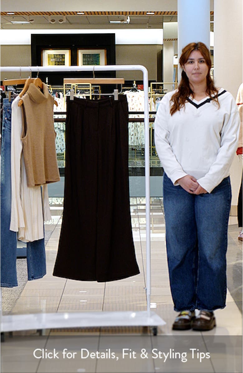 Ambient Pleat Front Wide Leg Pants, sales video thumbnail