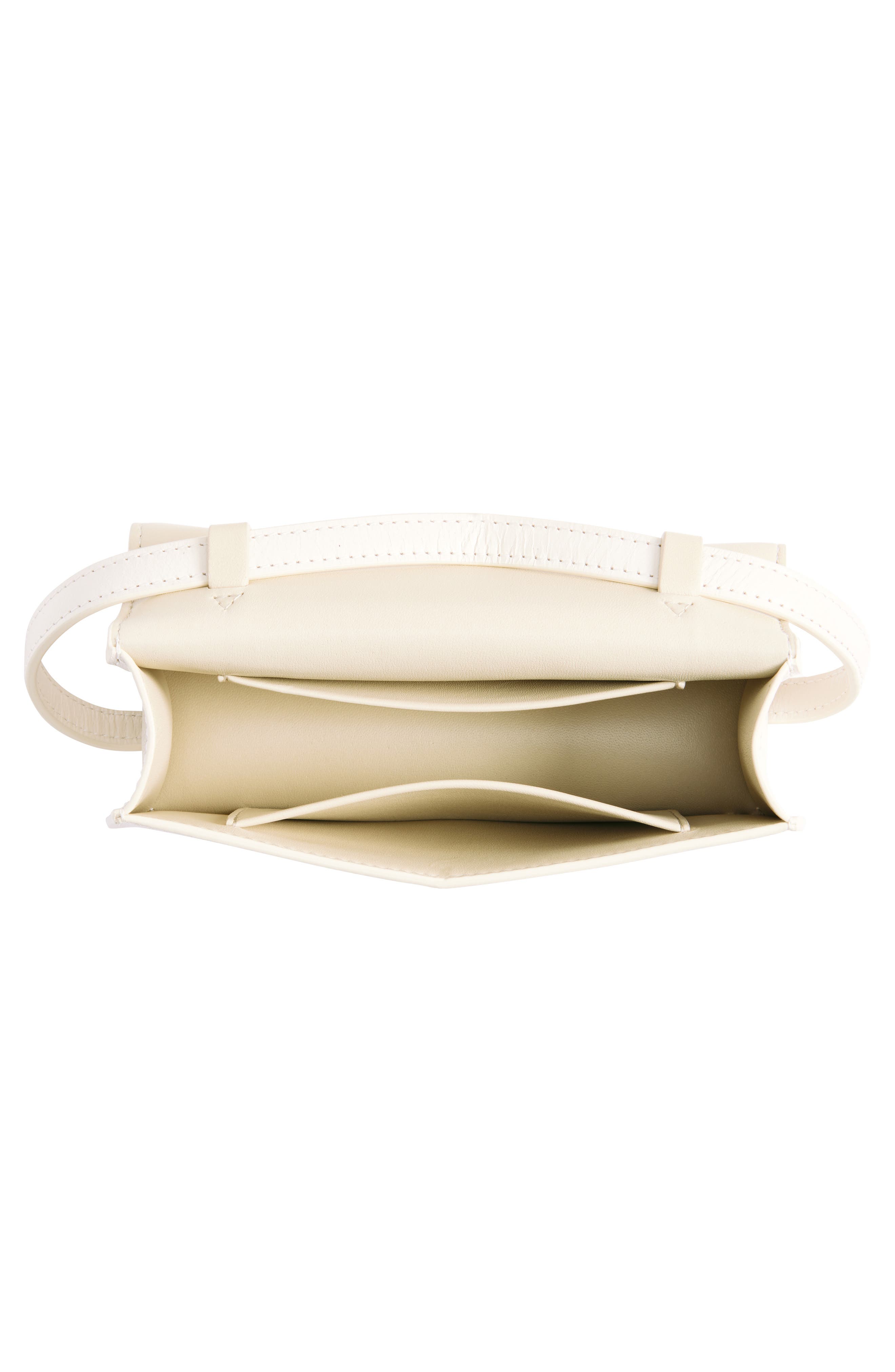 Sofia Leather Crossbody Bag, Alternate, color, IVORY PLD