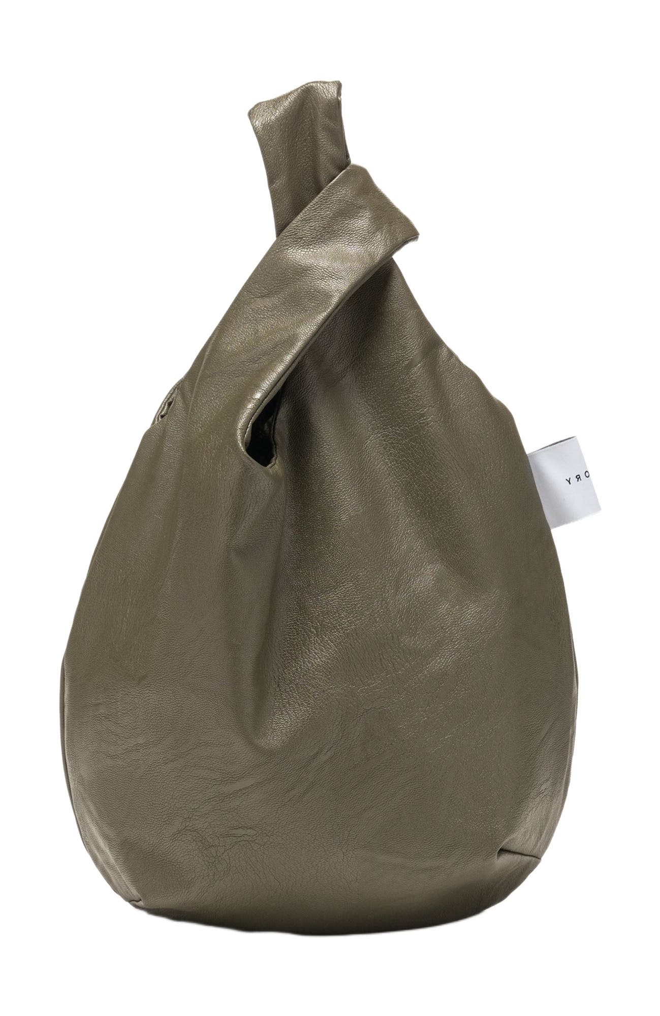 Priory Egg Tote - Vegan Leather, Main, color, 