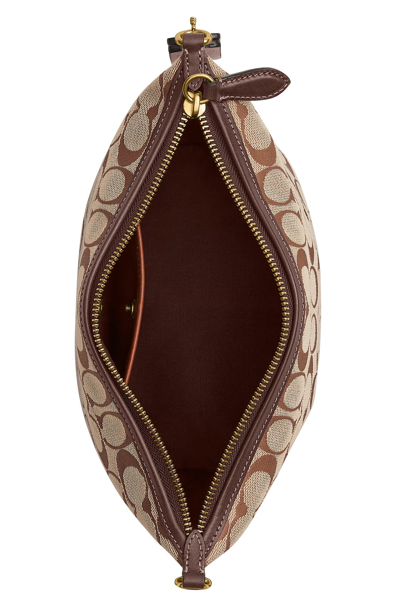 Demi Signature Jacquard Bag, Alternate, color, B4/ KHAKI MAPLE