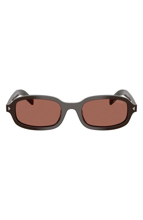 50mm Oval Sunglasses
