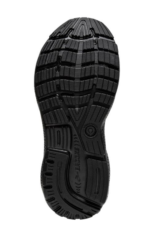 Brooks Women's Ghost 16 Running Shoes In Black/black/ebony In Black
