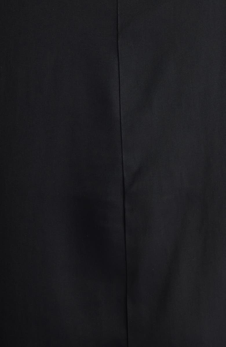 Acne Studios Satin Slipdress, Alternate, color, Black