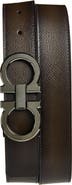 FERRAGAMO Double Gancio Reversible Belt
