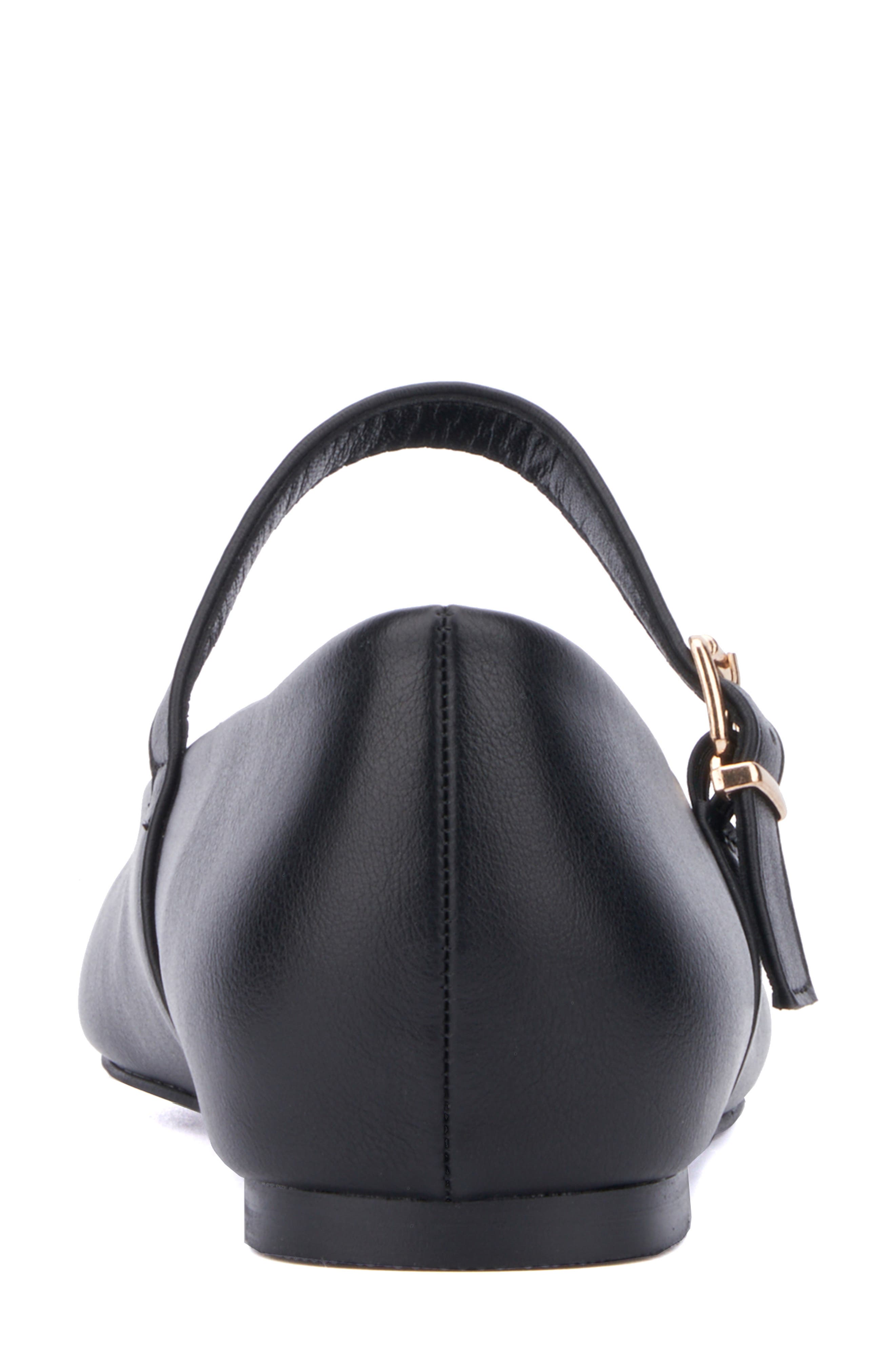 NEW YORK AND COMPANY Page Mary Jane Ballet Flat, Alternate, color, Black