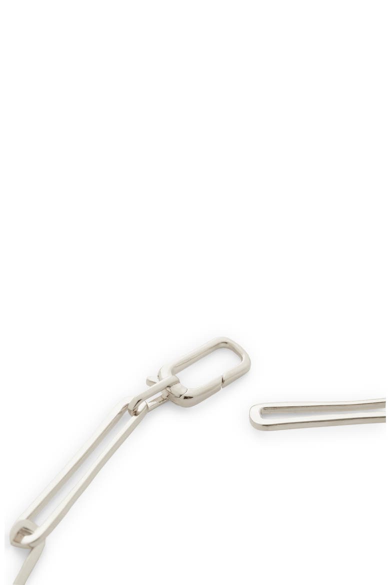 Alta Long Link Necklace, Alternate, color, STERLING SILVER