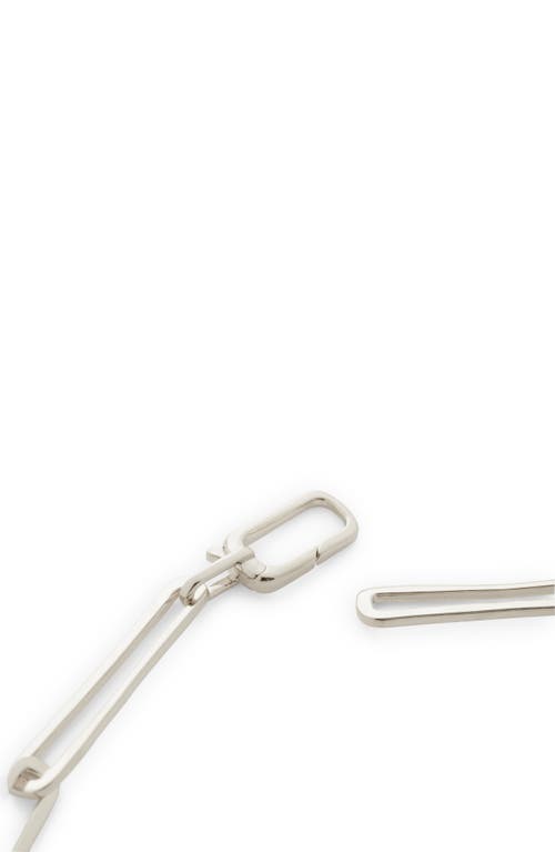 Monica Vinader Alta Long Link Necklace In Silver