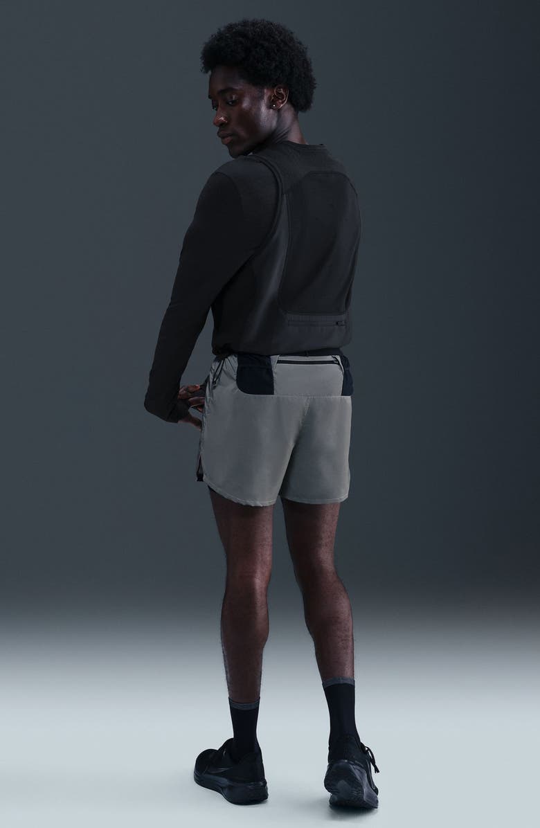 Nike Dri-FIT 2-in-1 Reflective Running Shorts, Alternate, color, Black/ Reflective Silver