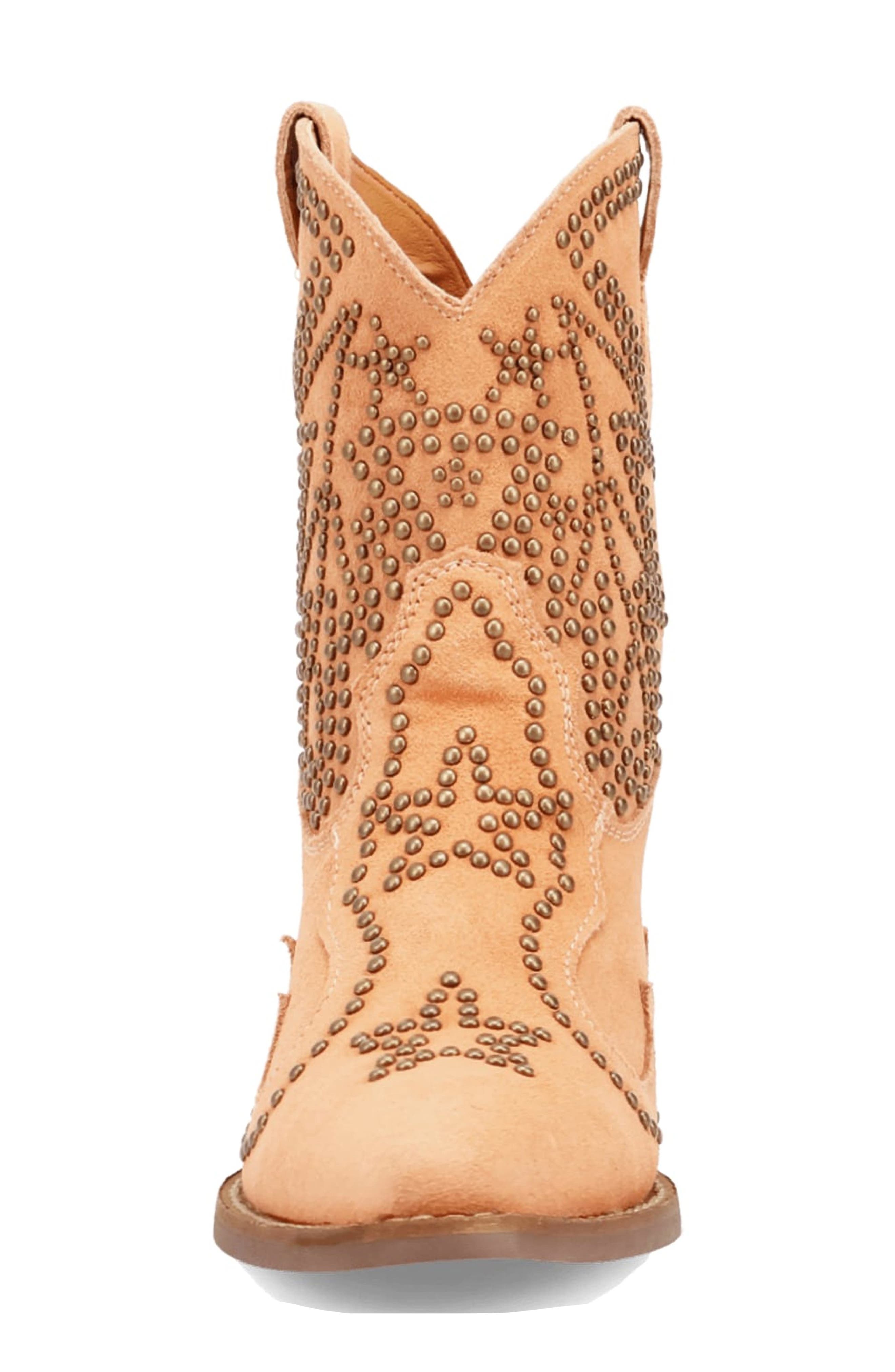 Seein' Stars Western Boot, Alternate, color, PEACH