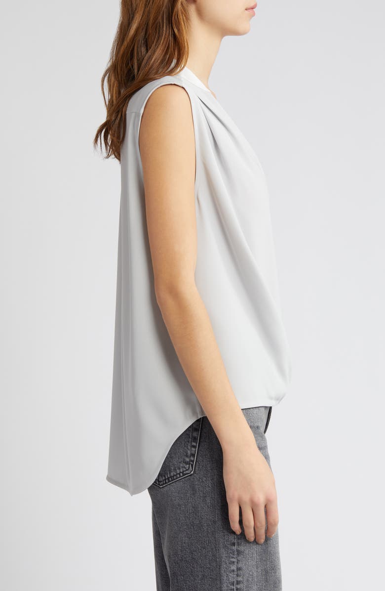 rag & bone Meredith Sleeveless Surplice Top, Alternate, color, Light Grey