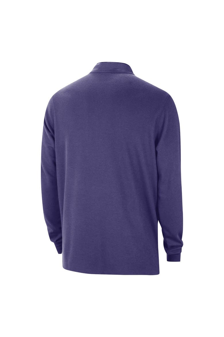 Men's Nike Purple Phoenix Suns 2024/25 Courtside Performance Half-Zip Top, Alternate, color, Purple