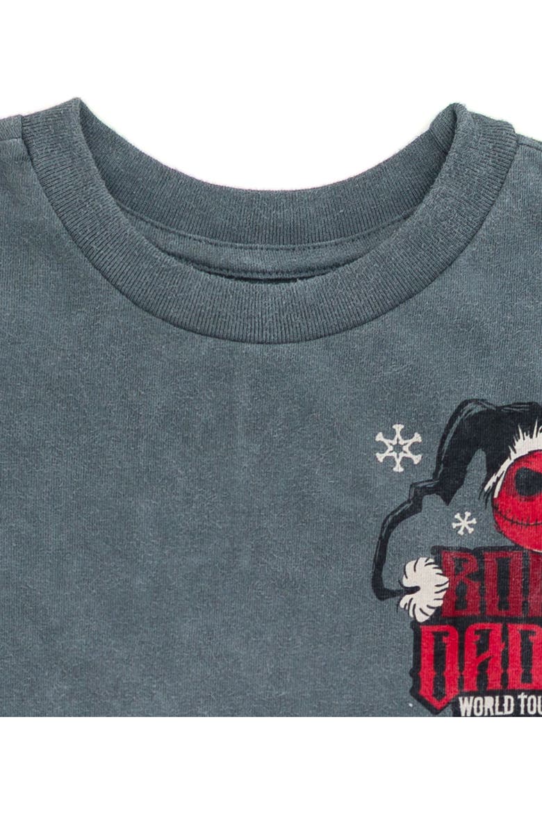 Nightmare Before Christmas Jack Skellington Holiday Short Sleeve T-Shirt, Alternate, color, Mineral Wash Jack