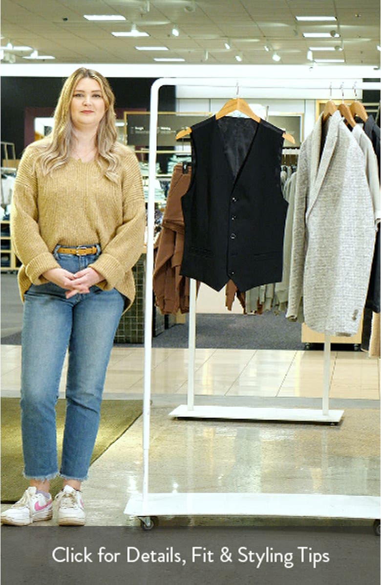 Superslim Fit Stretch Vest, sales video thumbnail