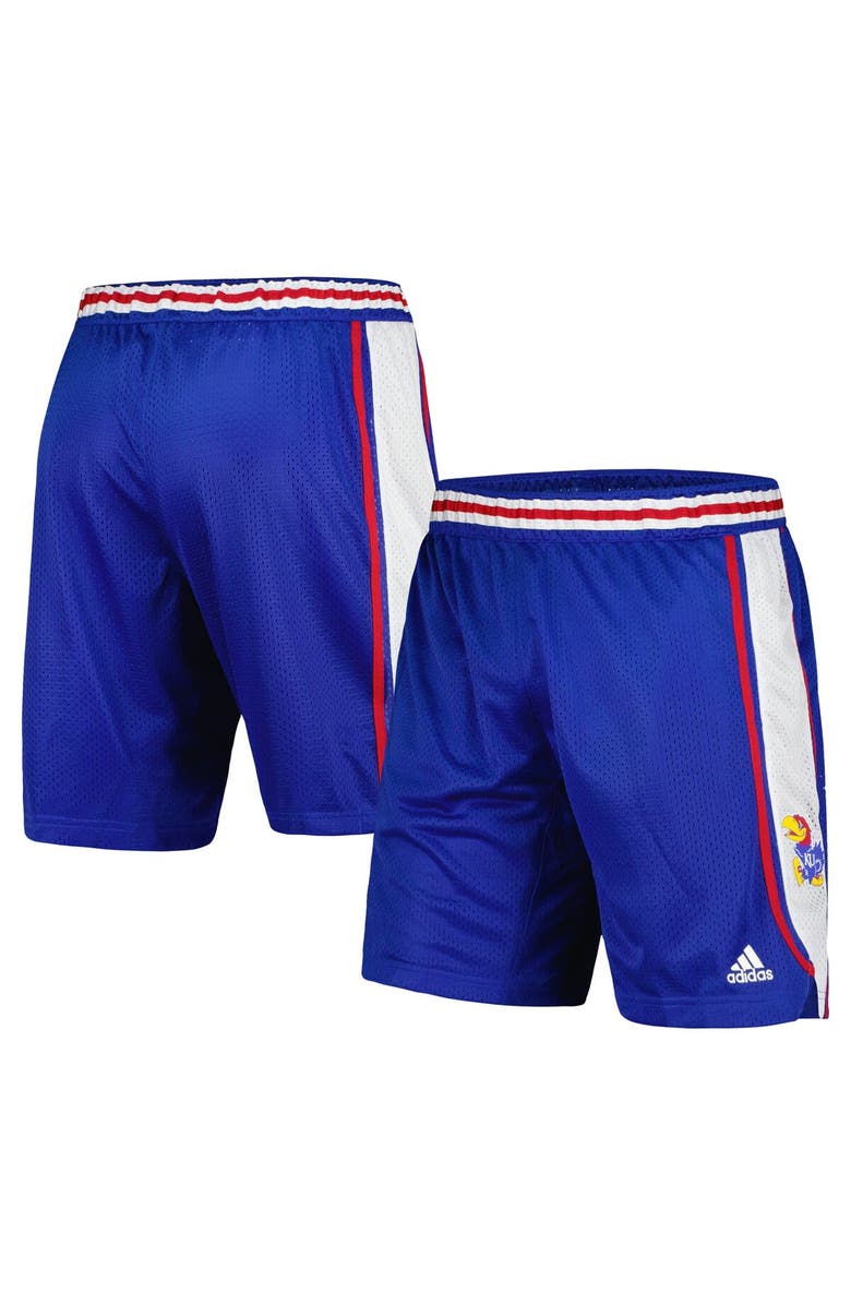 adidas Men's adidas Royal Kansas Jayhawks Swingman AEROREADY Basketball Shorts, Alternate, color, Royal