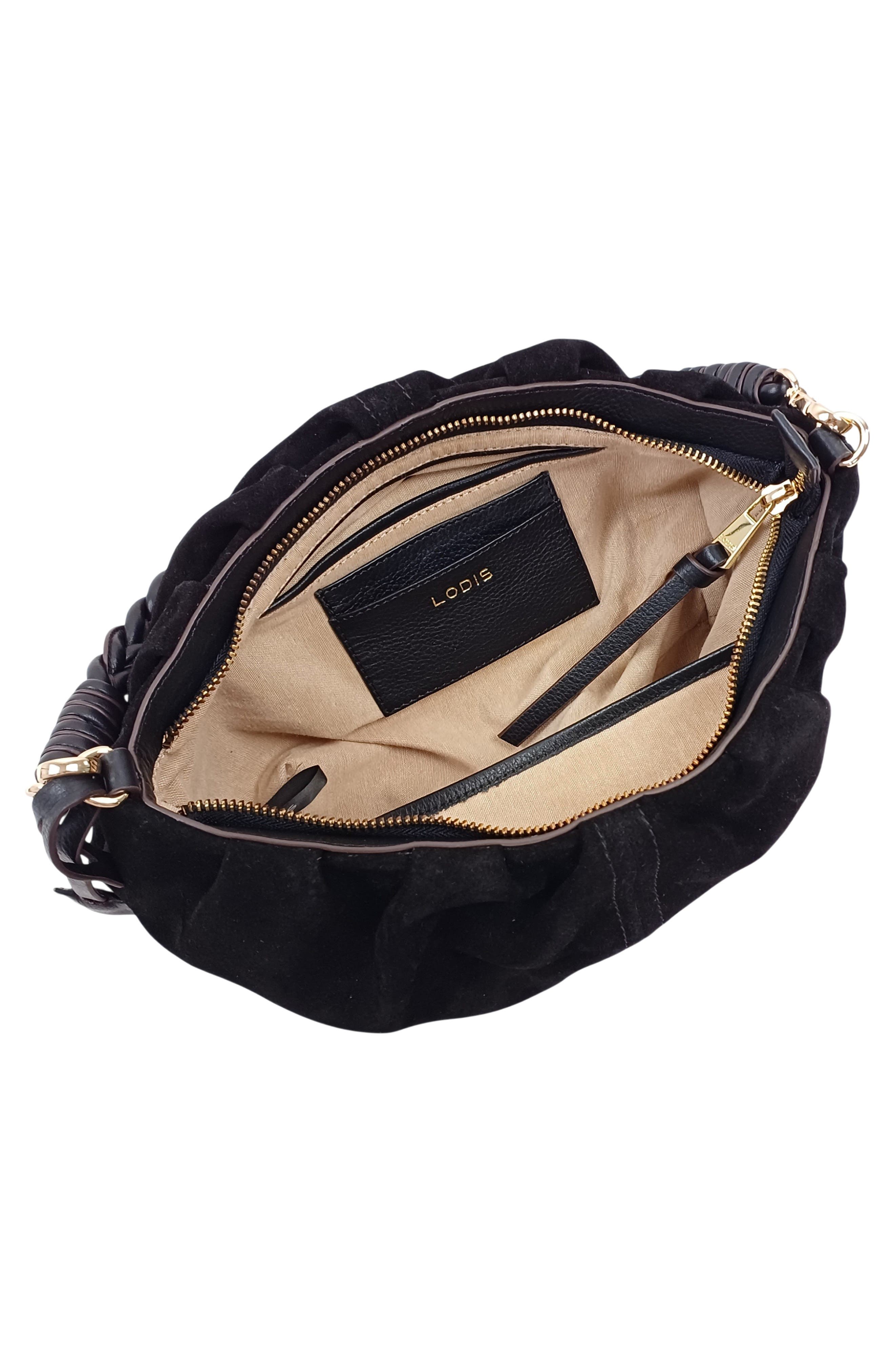 Arion Leather Clutch, Alternate, color, BLACK LEATHER