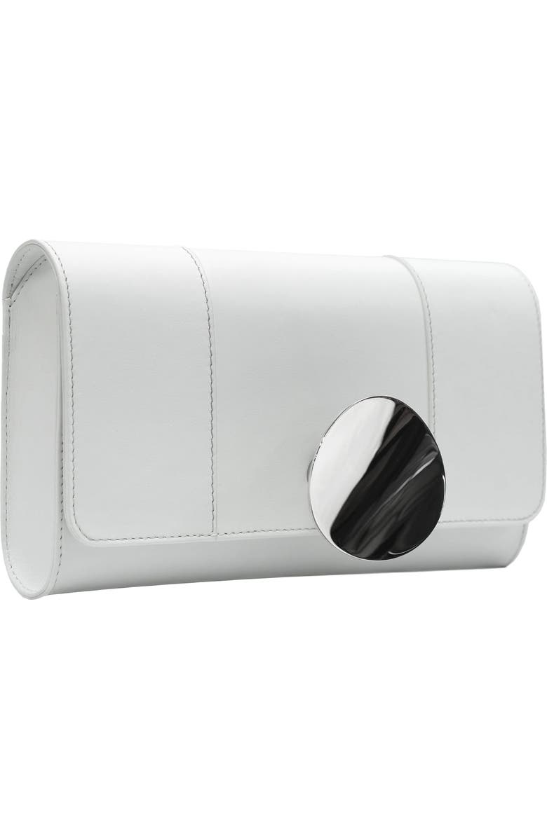 PERRIN PARIS Le Disque Clutch Classic, Alternate, color, White