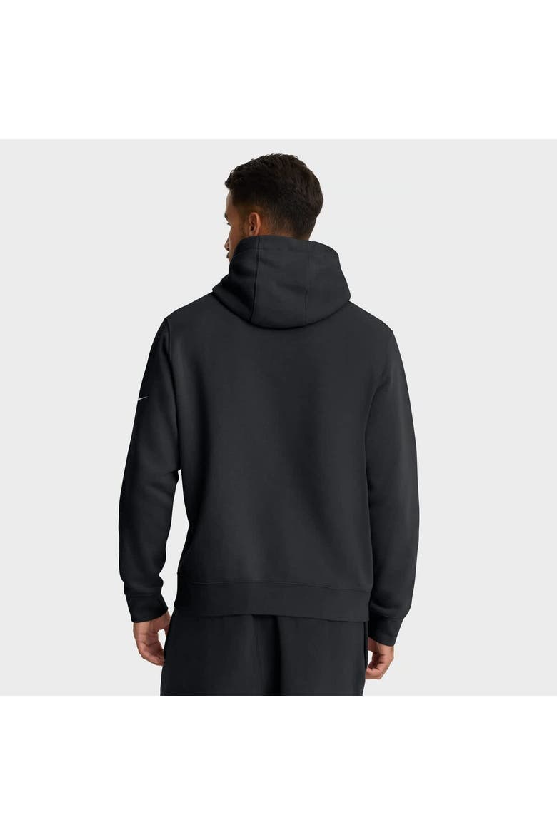 Men's Nike Black Las Vegas Raiders Busted Play Club Fleece Pullover Hoodie, Alternate, color, Black
