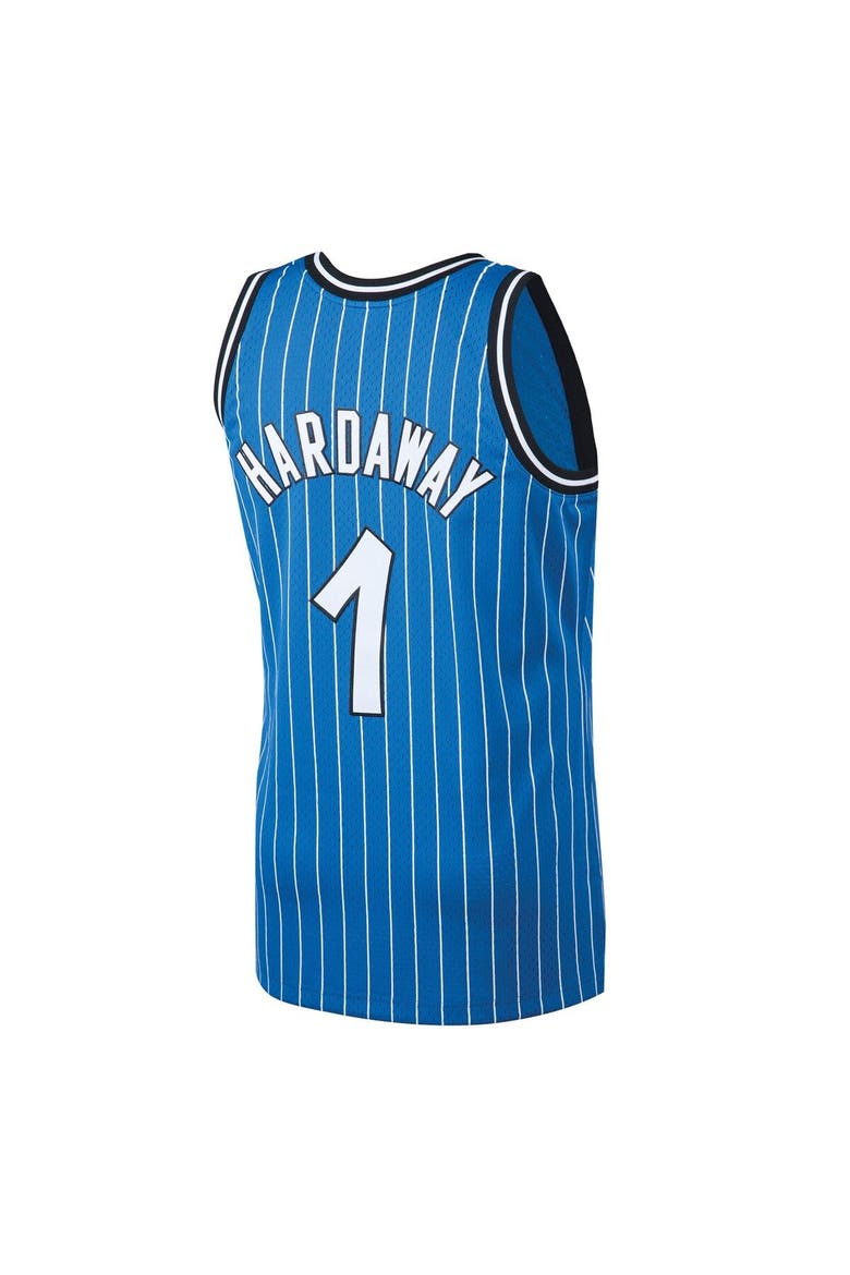 Men's Mitchell & Ness Penny Hardaway Blue Orlando Magic 1994-95 Hardwood Classics Swingman Jersey, Alternate, color, Blue