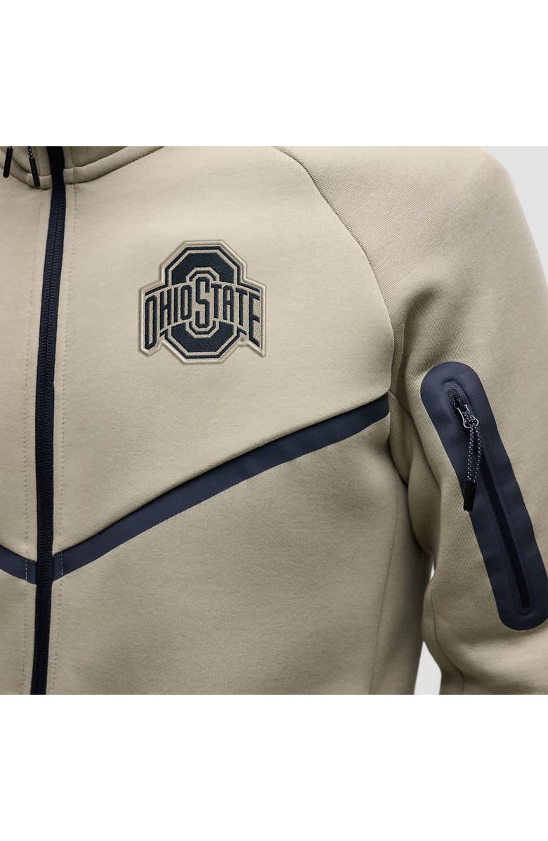 Nike Men
s Nike Olive Ohio State Buckeyes Tech Fleece Full-Zip Windrunner Hoodie, Alternate, color, Olive