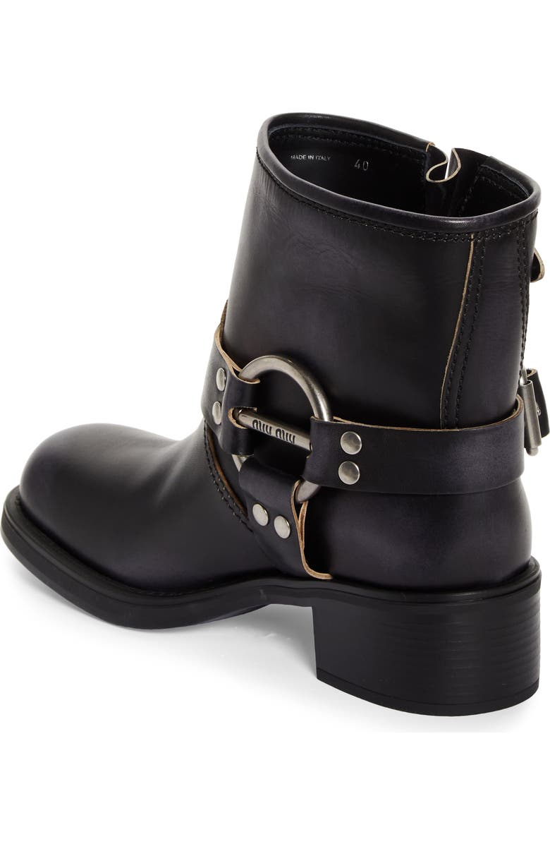 Miu Miu Harness Engineer Boot, Alternate, color,