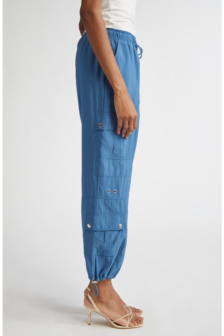Nitsan Parachute Pants, Alternate, color, BLUE CORN