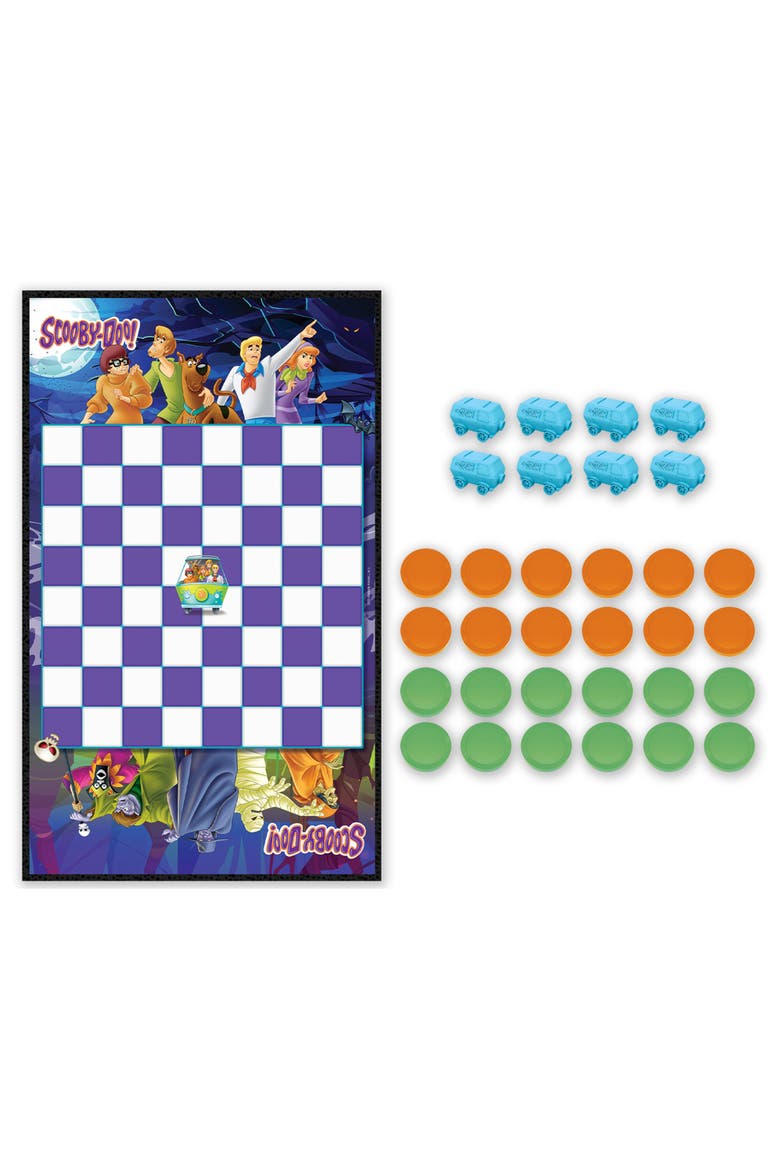 Scooby-Doo! Checkers Board Game Game, Alternate, color, Multicolor