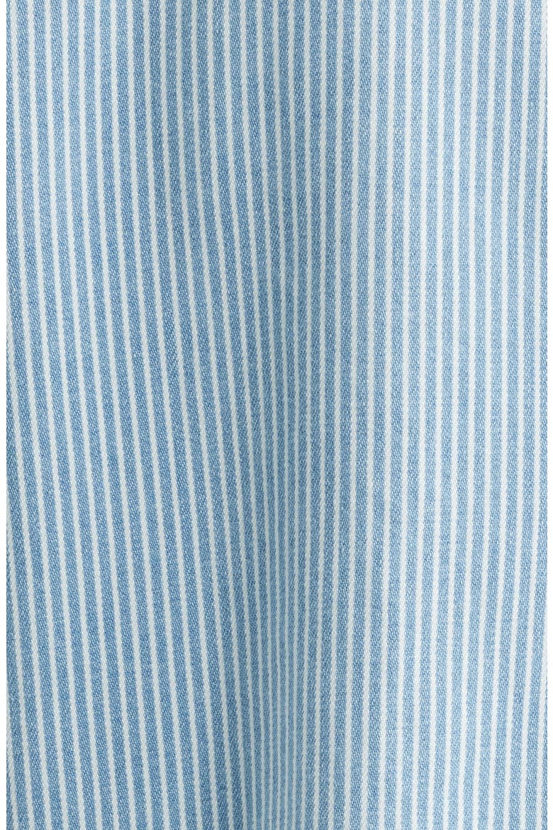 Shepherds Organic Cotton Hickory Stripe Shirt Jacket, Alternate, color, VINTAGE WASH