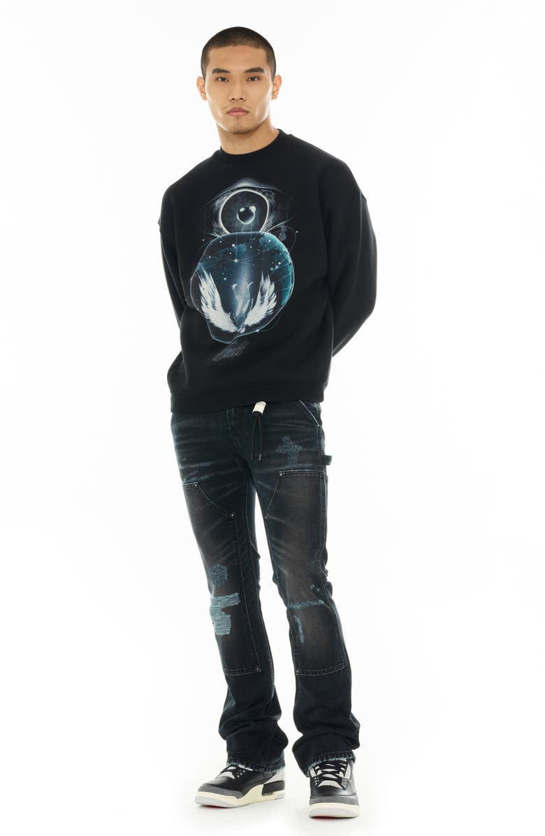 Cult of Individuality Lenny Carpenter Bootcut Jeans, Alternate, color, 