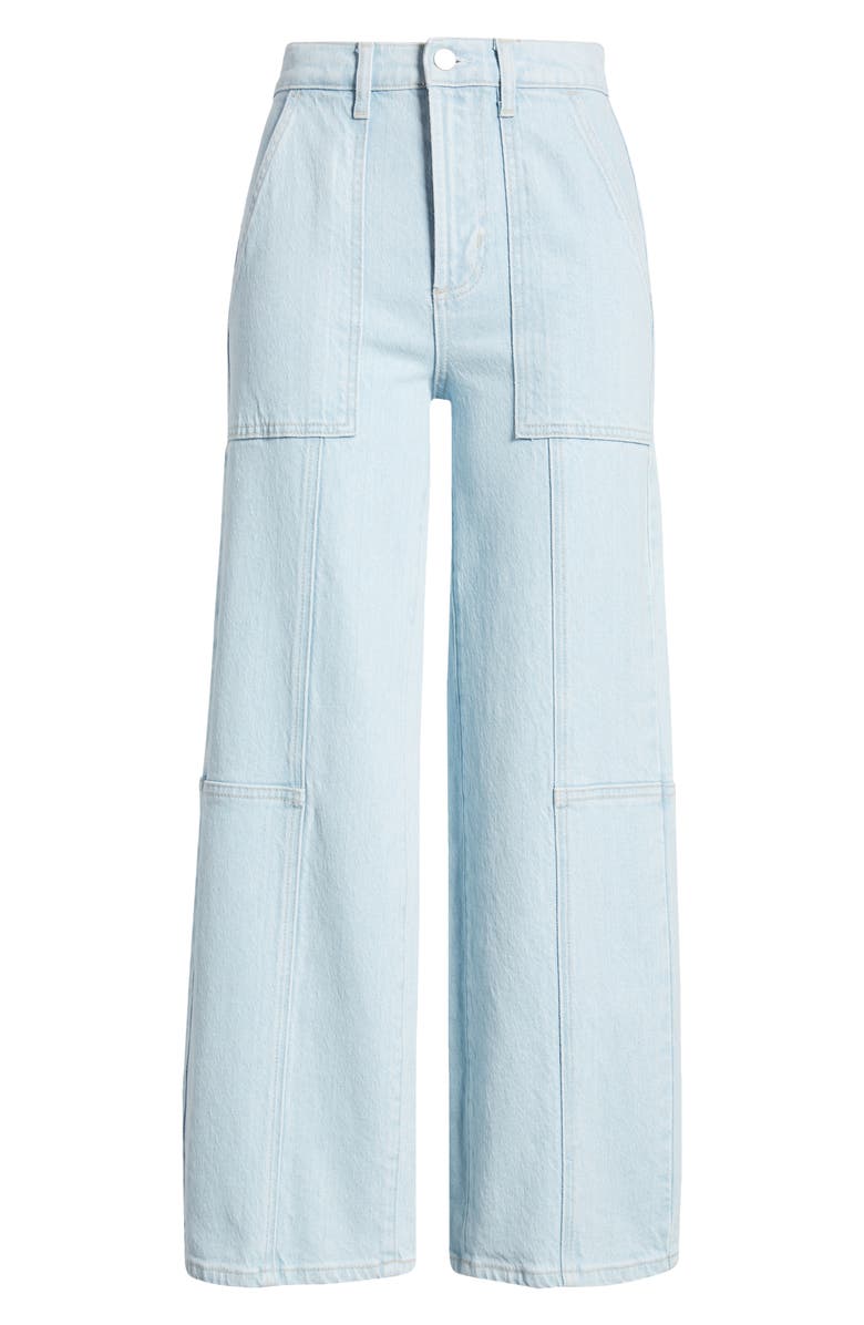 Rails Getty High Waist Crop Utility Jeans, Alternate, color, Oceanview