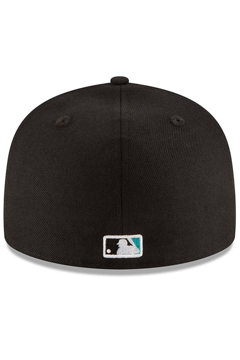 Men's New Era Black Florida Marlins 1997 World Series Wool 59FIFTY Fitted Hat, Alternate, color, Black