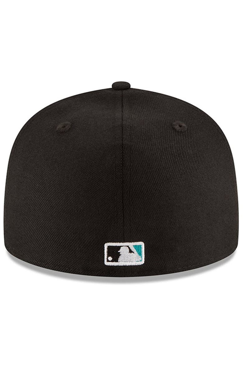 New Era Men's New Era Black Florida Marlins 1997 World Series Wool 59FIFTY Fitted Hat, Alternate, color, Black
