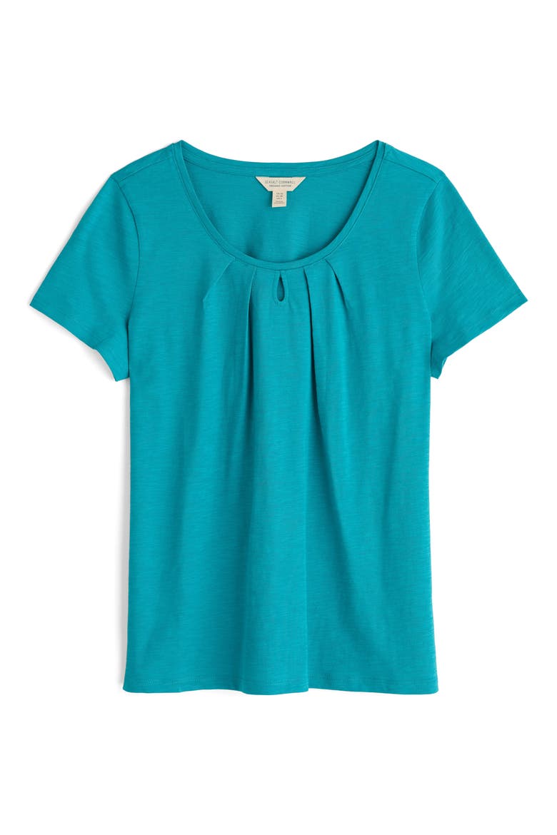 Appletree Keyhole T-Shirt, Alternate, color, AZURITE