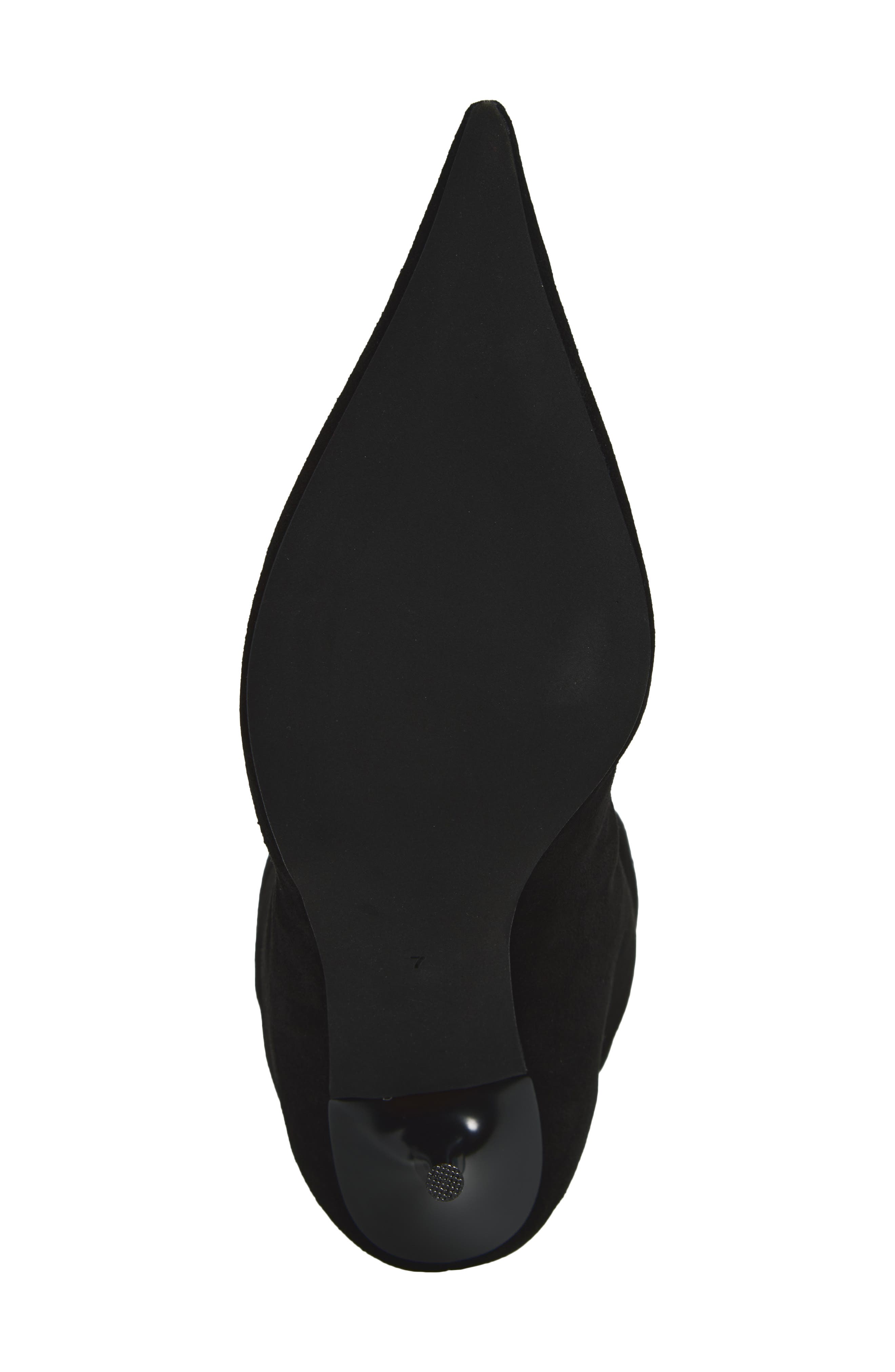 Give-It Knee High Boot, Alternate, color, BLACK SUEDE