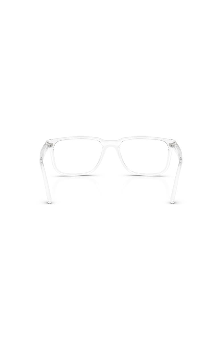 ARNETTE 56mm Rectangle optical glasses, Alternate, color, Transparent