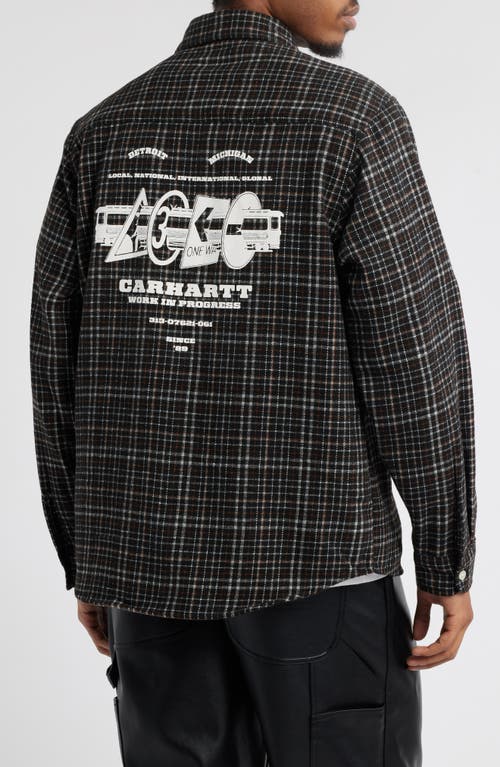 Carhartt Work In Progress Runaway Millett Check Button-down Shirt