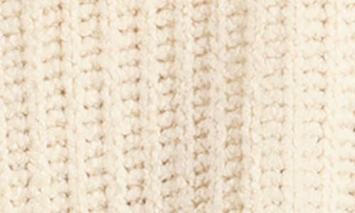 Florence By Mills Open Stitch V-neck Pullover In White