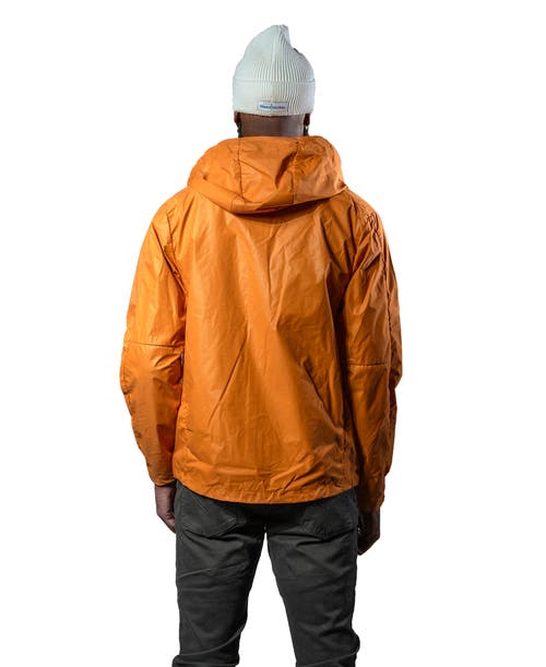 Woodpecker Wind Rain Shell Jacket In Orange