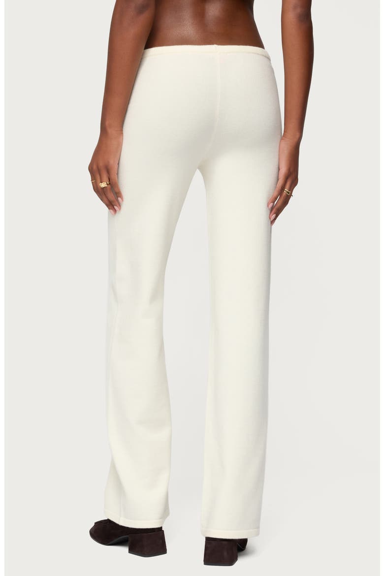 Montanna Knit Drawstring Pants, Alternate, color, CREAM