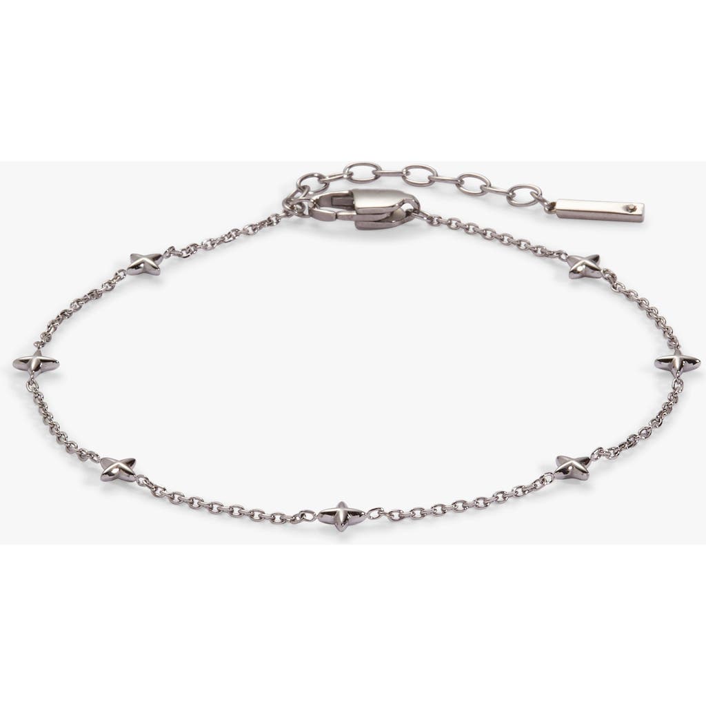Alex And Ani Logo Star Chain Anklet