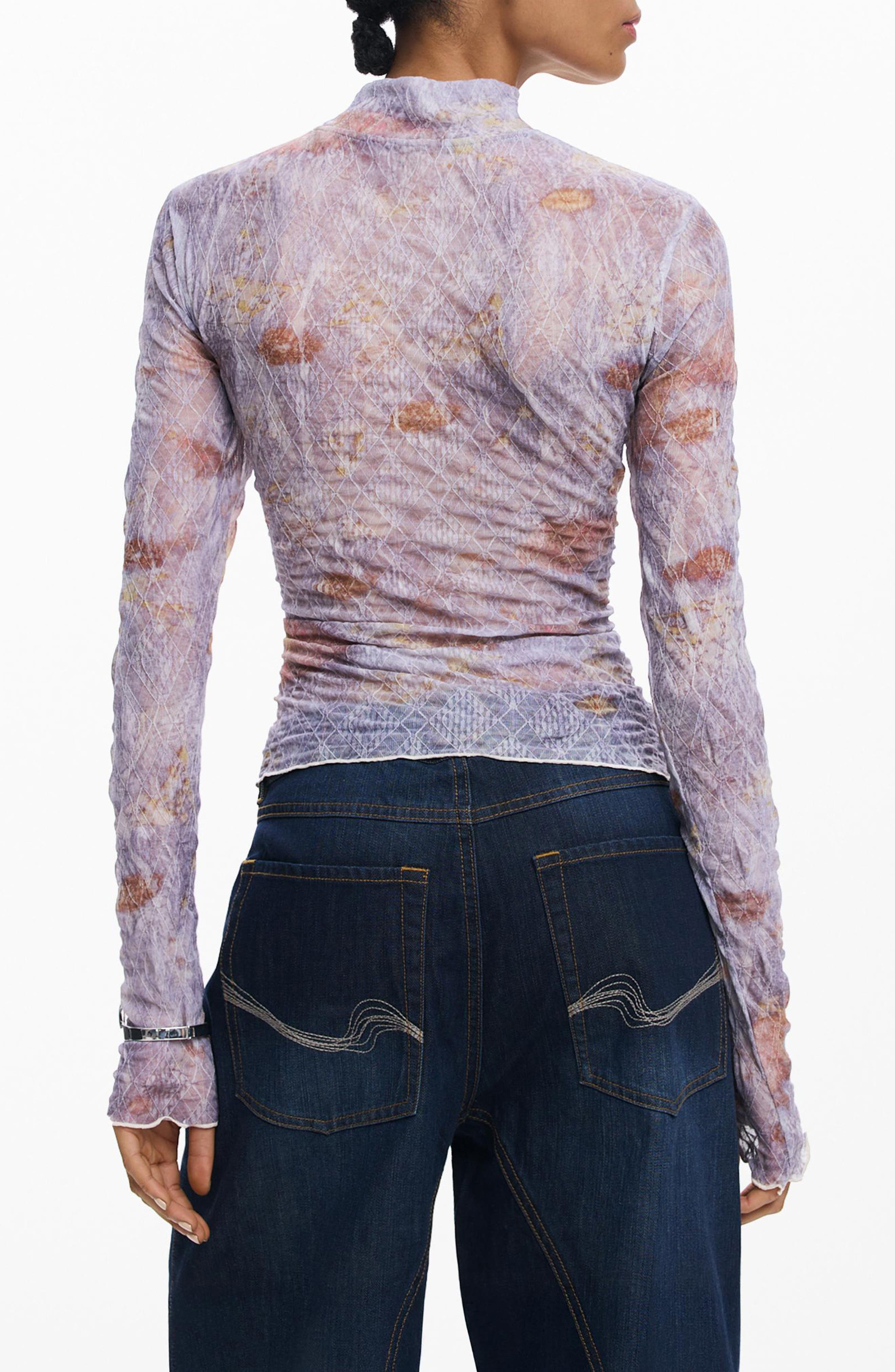 Embroidered Long Sleeve T-Shirt - image 2