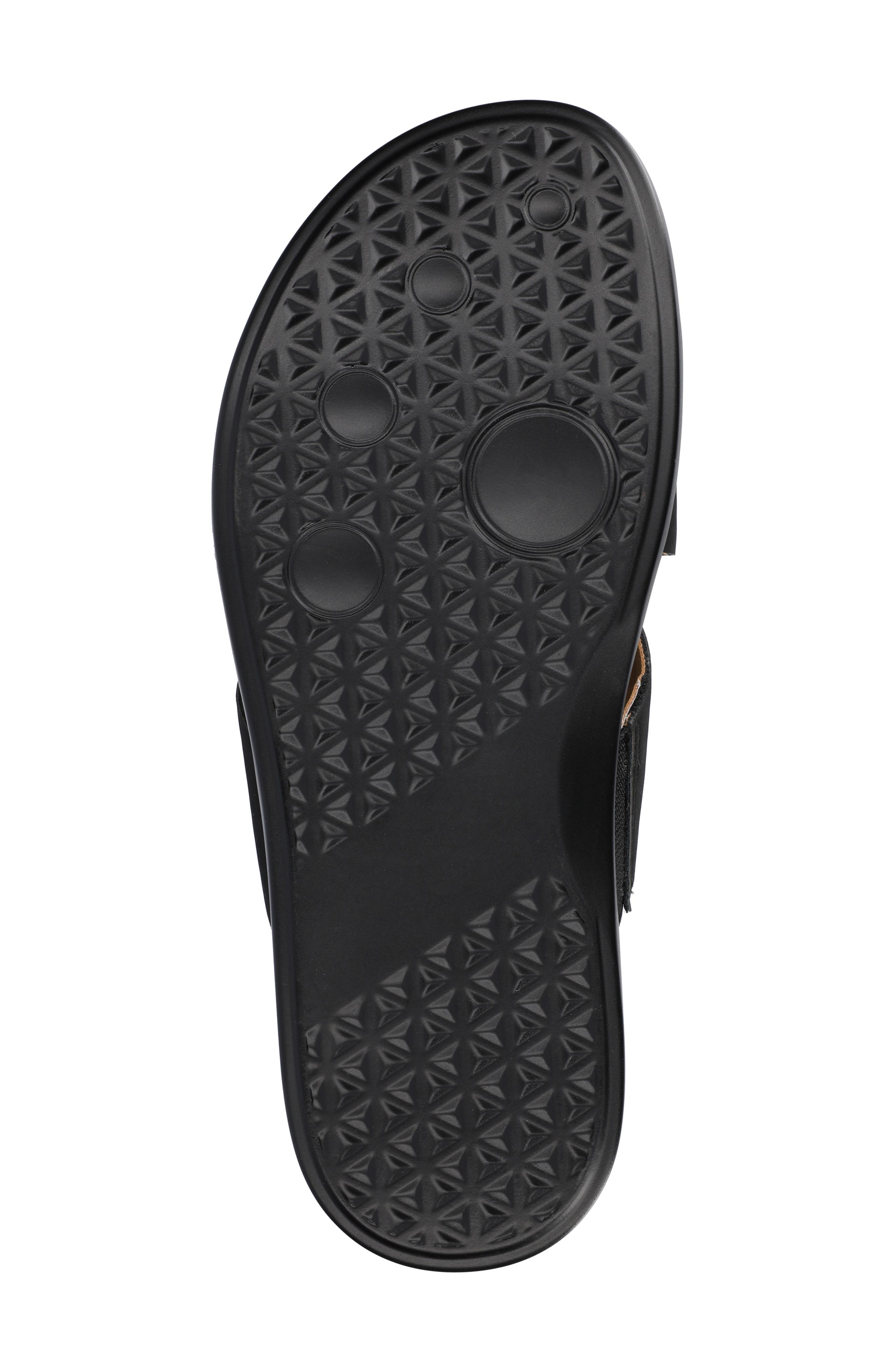 Journee Collection Misey Slide Sandal, Alternate, color, Black