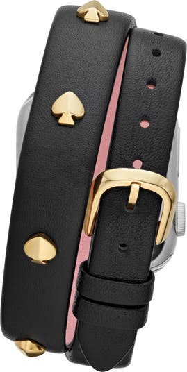 Kate Spade New York leather Apple Watch® double wrap band 