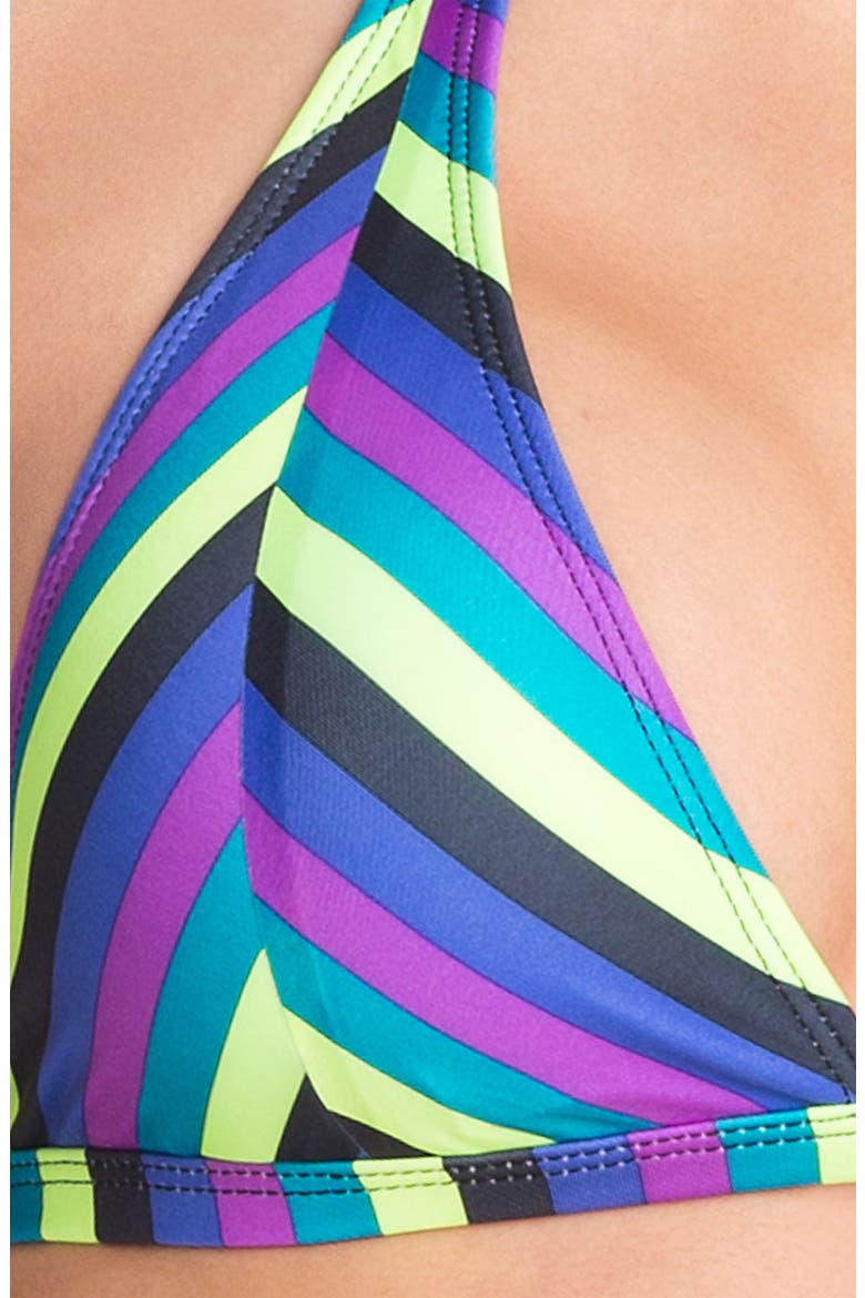 Halter Bikini Top, Alternate, color, VIOLET FORCE