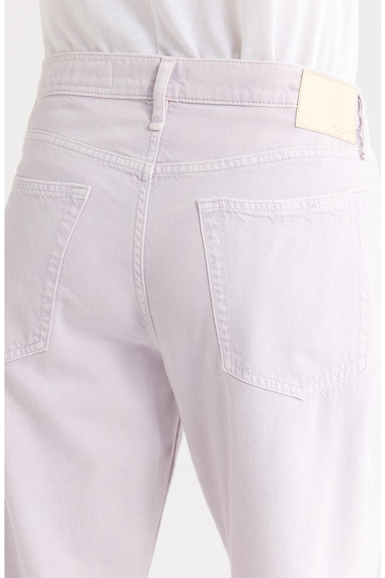 Cam Featherweight Low Rise Relaxed Straight Jeans, Alternate, color, LILAC