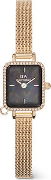 Daniel Wellington Quadro Mini Crystal Zodiac Bracelet Watch, 15mm